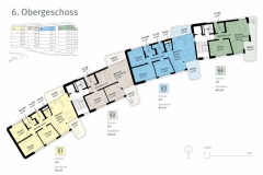 6. Obergeschoss Grundriss