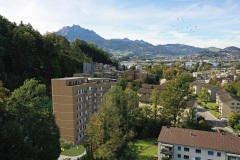 Giselihalde Aussen Pilatusblick